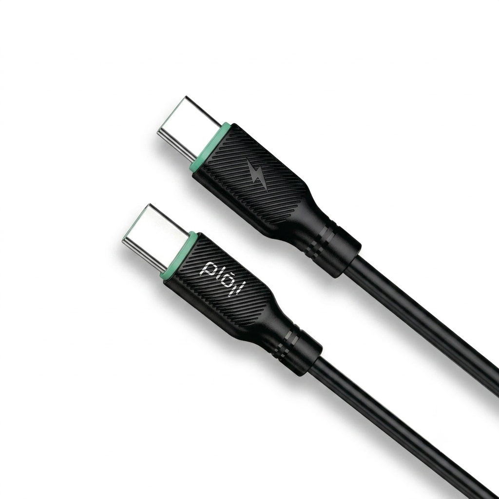 كابل Type-C إلى Type-C أسود